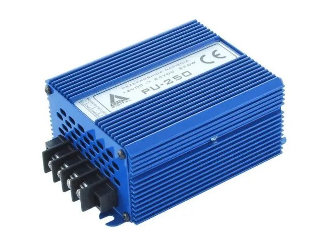 Convertidor Elevador DC/DC Entrada 12Vdc salida 24Vdc 250W 10A
