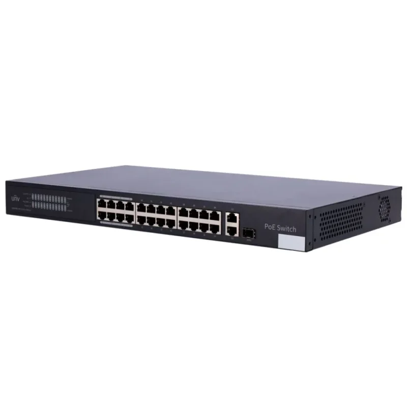 Switch PoE Gigabit 24P + 2 SFP Gestionable UNIVIEW