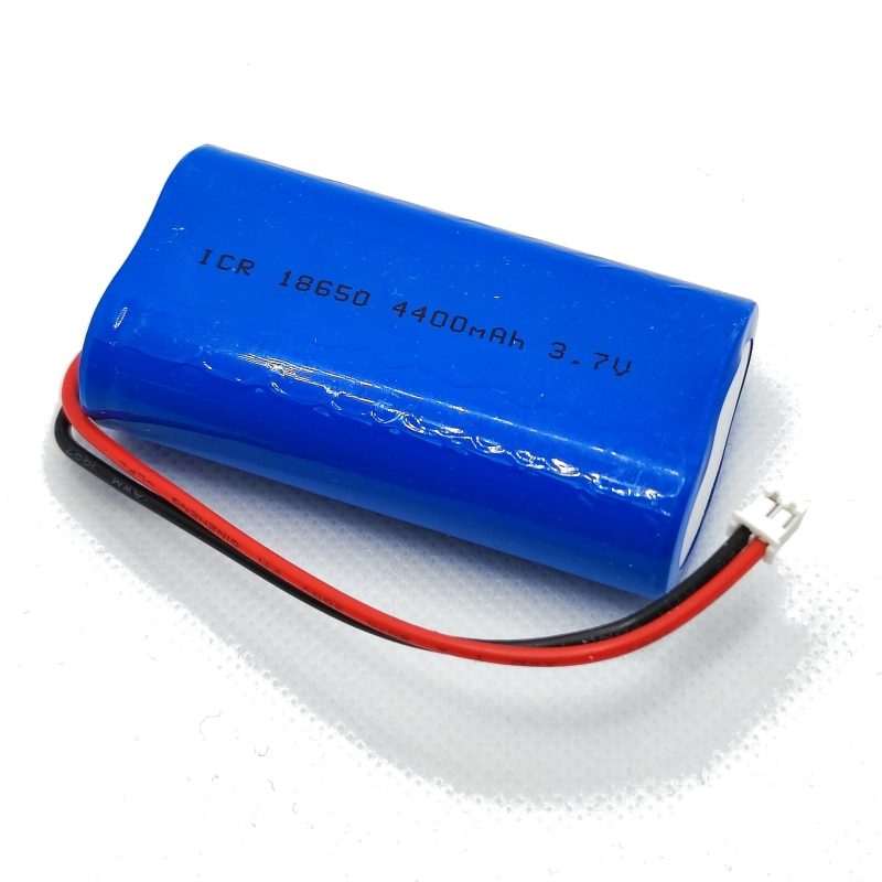 Bateria LITIO Recargable 3,7V 4400mA  2x 18650
