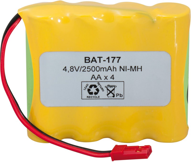 Bateria 14,4V 4500ma RCMH14X12 NI-MH 156x52x50mm