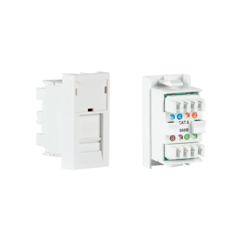 Panel RJ45 FTP Cat6 1/2 Panel