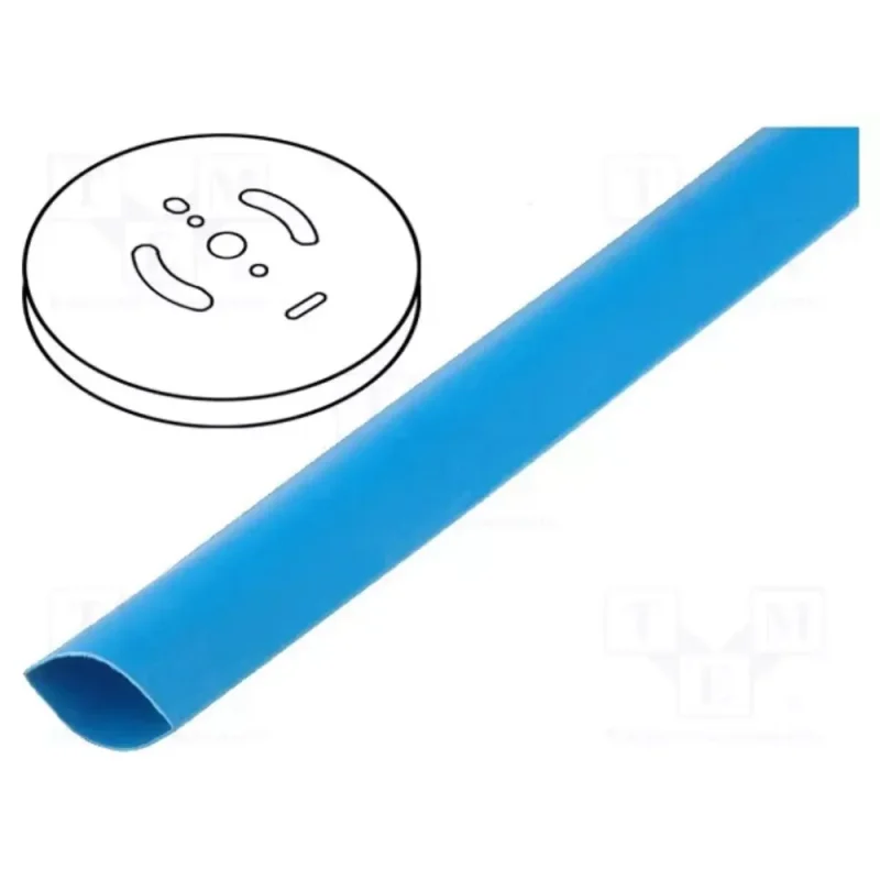 Tubo termorretráctil 3,2mm AZUL (150m)