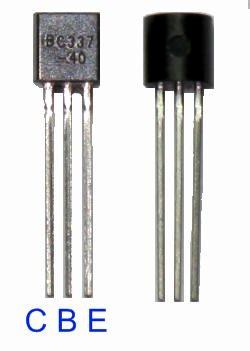 BC337-40 Transistor NPN  45V 0,8Amp capsula TO92
