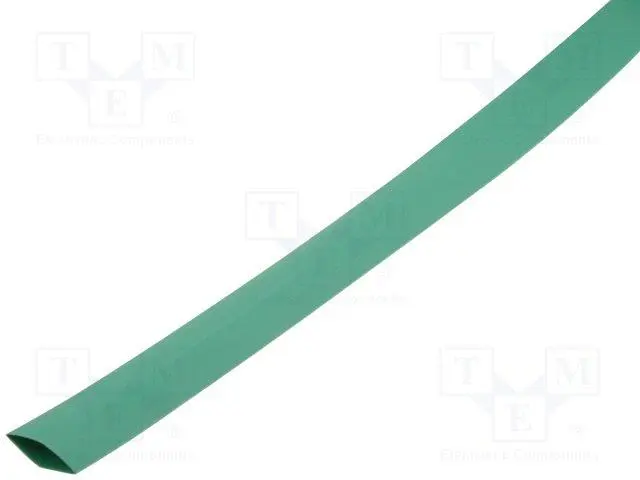Tubo termoretractil 19,1mm VERDE (longitud 1 metro)
