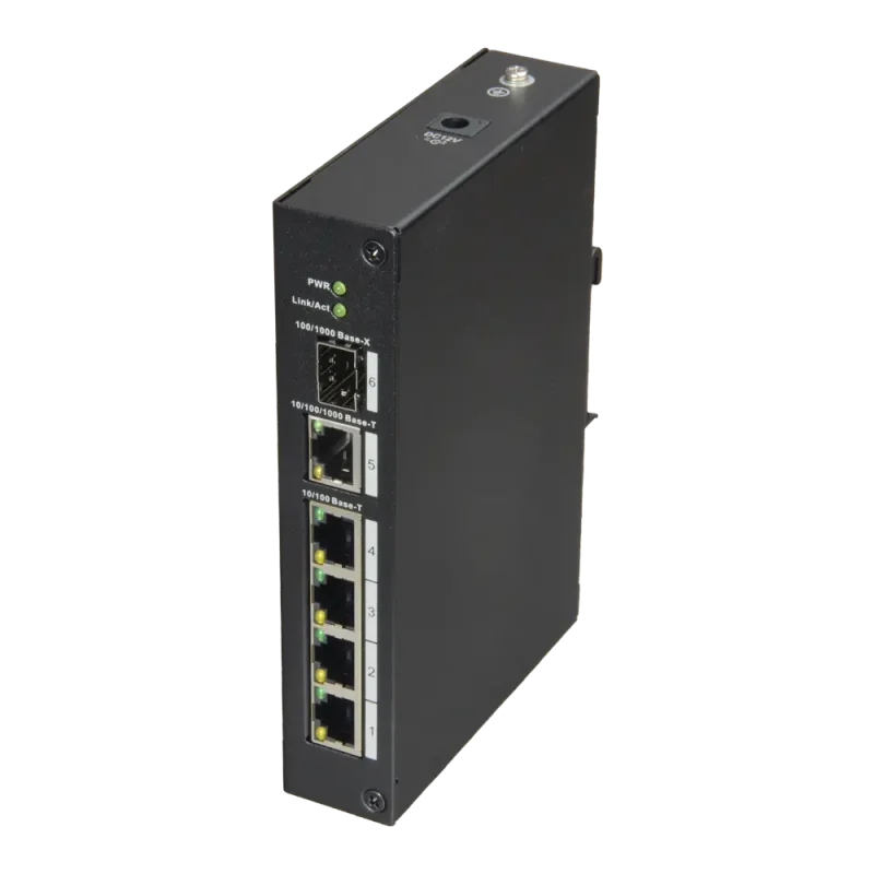 Switch DIN Ethernet 4P+1P RJ45 +SFP X-SECURITY