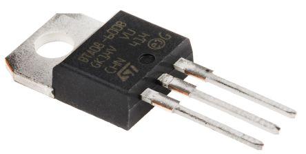 BTA08-600BRG Triac 8Amp. 700V. 50/70mA TO220AB ST