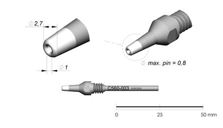 Punta Desoldadora C560-003 JBC
