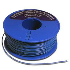 Hilo Conexion Rigido 0.28mm color AZUL (Carrete 100 metros)