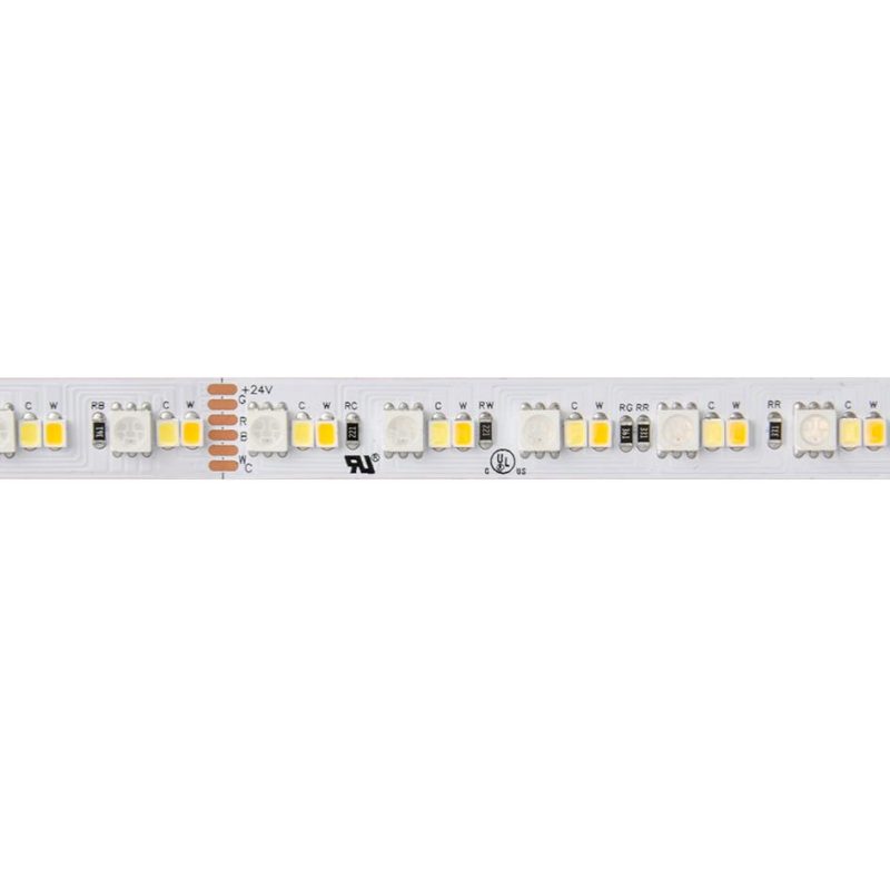 Tira LED RGB+CCT 24V 28,8W/m 60LED/m IP20 5m