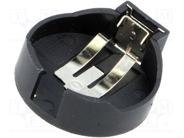 Portapilas para 1 pila tipo CR2450, BR2450