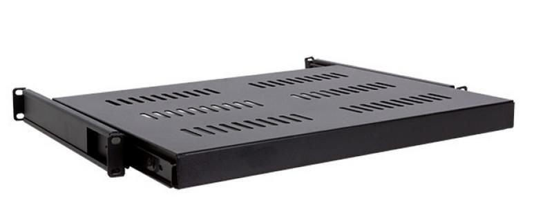 Bandeja Rack 19′ EXTRAIBLE 800/1000mm NEGRA