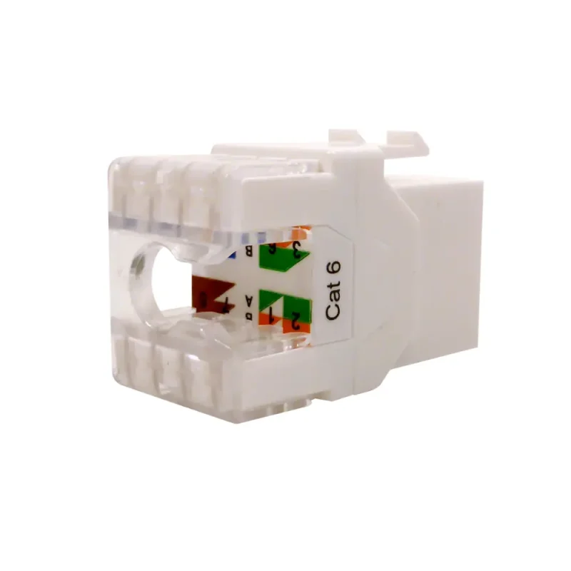 Base RJ45 Hembra Cat6 UTP auto-crimpable TELEVES