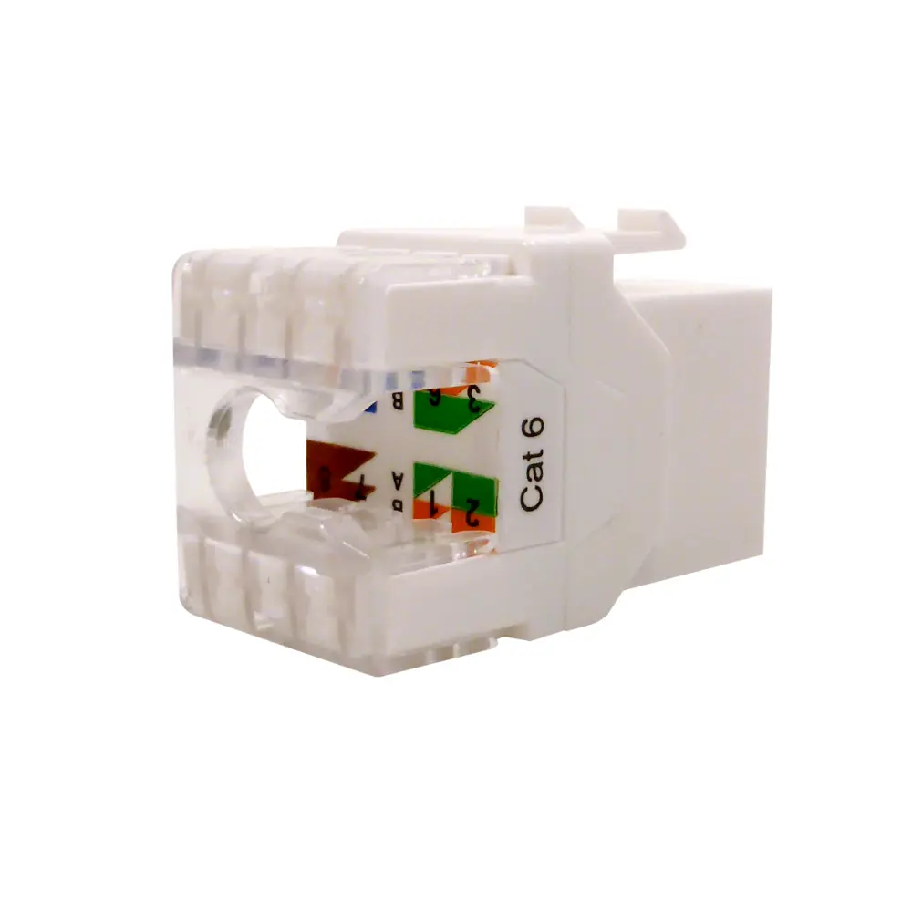 Base RJ45 Hembra Cat6 UTP auto-crimpable TELEVES