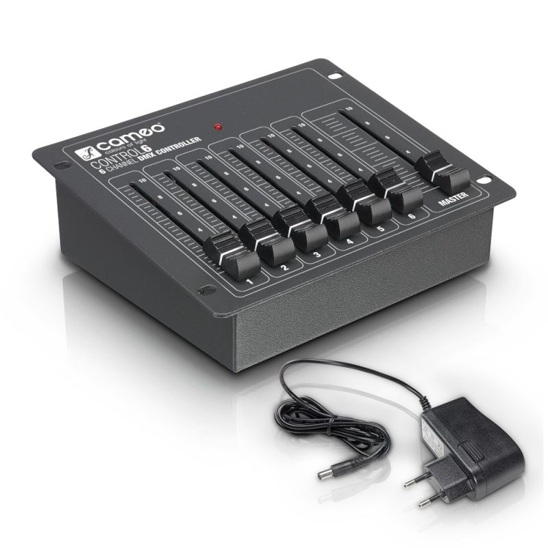 Mesa Iluminacion DMX  6 Canales CAMEO
