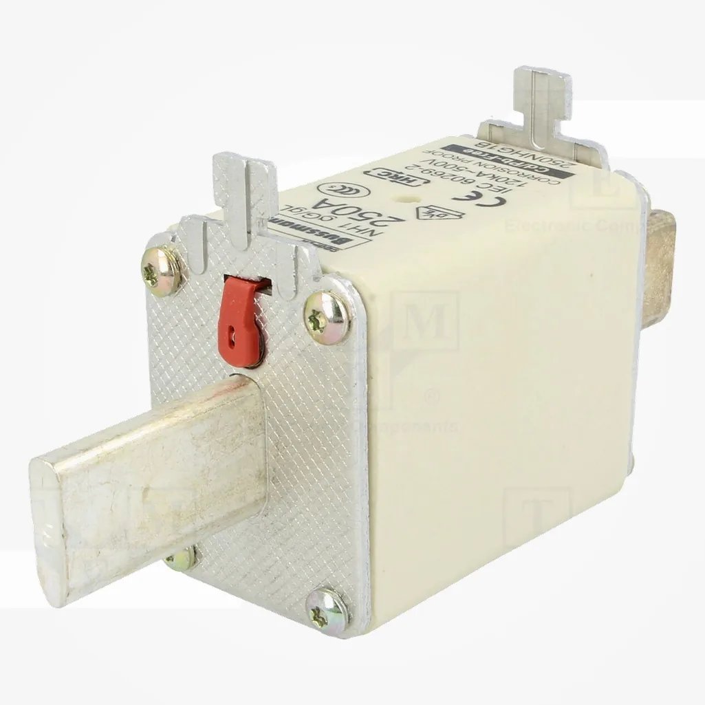 Fusible de cartucho de cerámica,industrial 250A 500VAC gG,gL