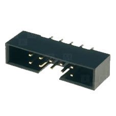 Conector Macho  Recto Doble fila 20pin para circuito impreso