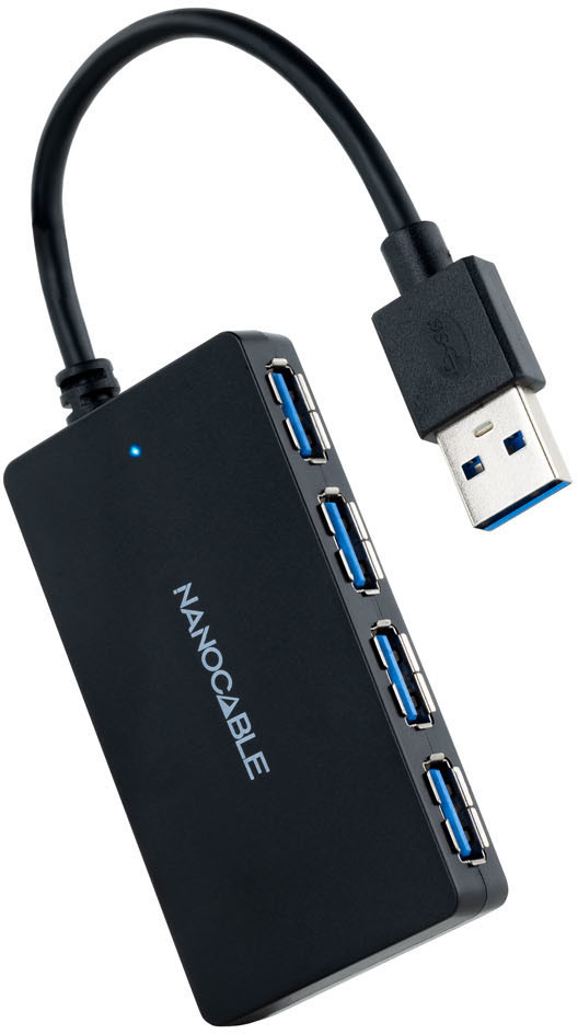 Hub USB 3.0 4xUSB3.0 NANOCABLE