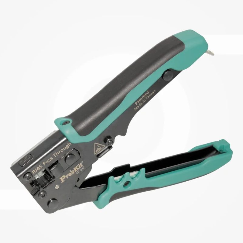 Crimpadora compacta de conectores modulares RJ45 Fast 1-2-3