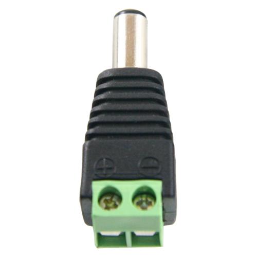 Conector Alimentacion DC MACHO a Tornillo 5,5×2,1 (15.314)