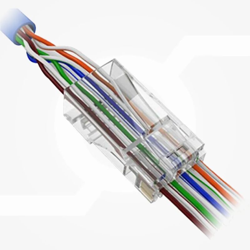 Conector RJ45 UTP Cat6 EASY (50uds)