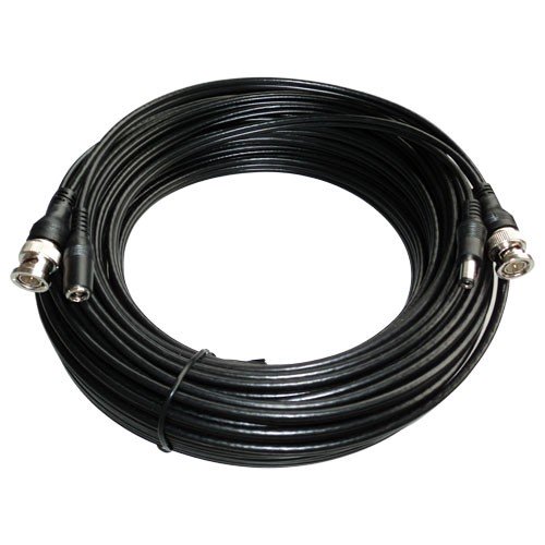Cable BNC RG59 + DC 40m NEGRO CCTV