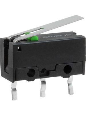 Microrruptor Cto.Impreso Palanca 10,8mm 0,1A/6VCC