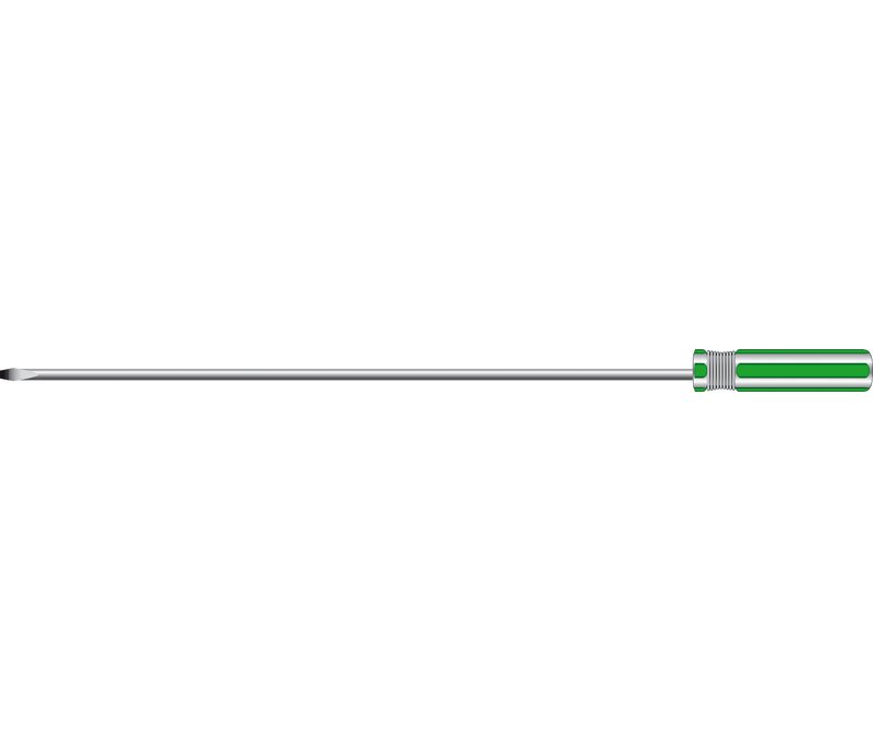 Destornillador Plano 5x380mm. Profesional