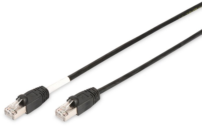 Latiguillo RJ45 Cat6 S/FTP CU EXTERIOR  3m NEGRO
