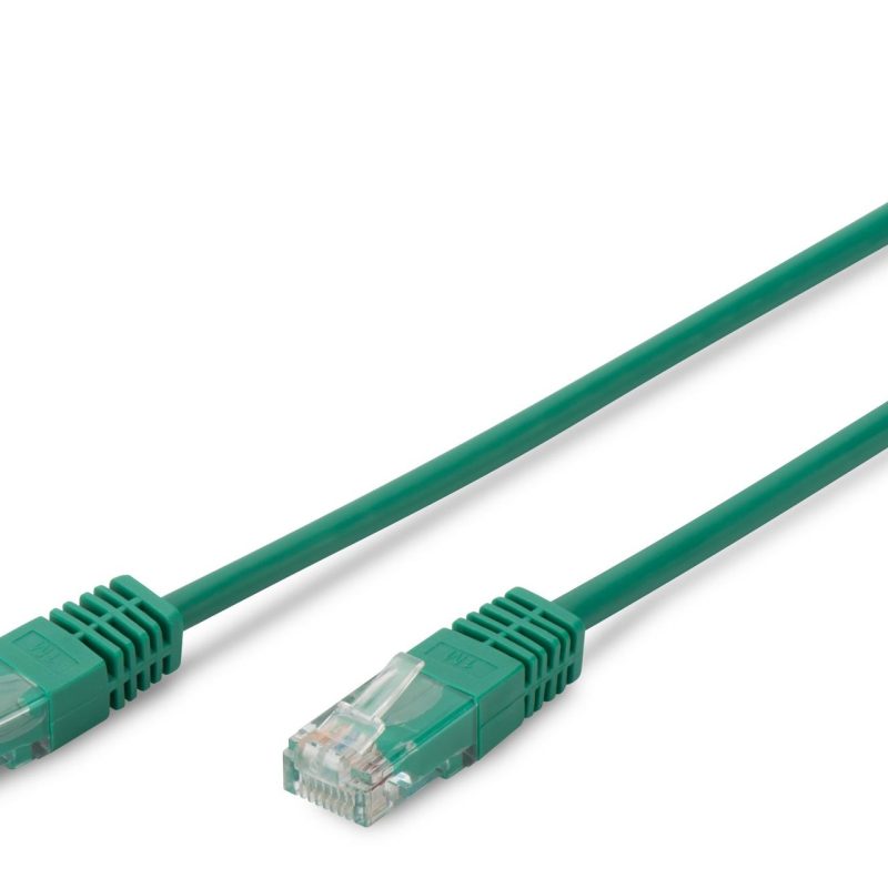 Latiguillo RJ45 UTP Cat5e 7m VERDE
