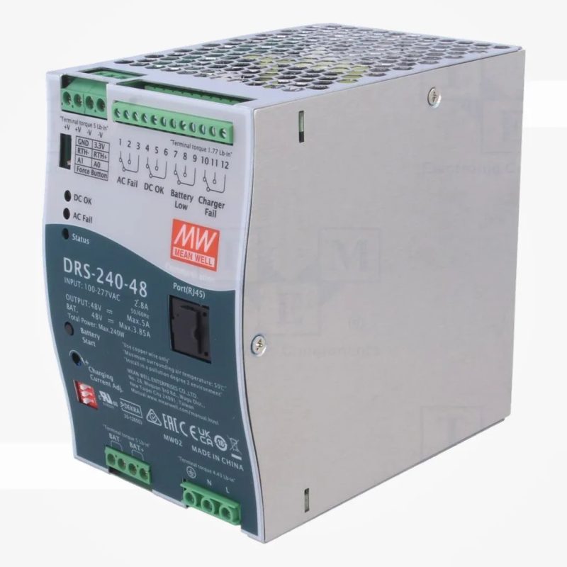 Alimentador buffer para carril DIN 240W 48VDC 3,85A OUT 1