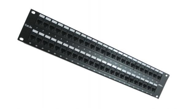 Panel Parcheo CAT6 48P 19′ UTP DIGITUS