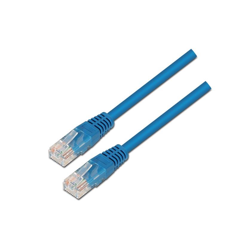 Latiguillo RJ45 Cat5 UTP CCA 5m GRIS NANOCABLE