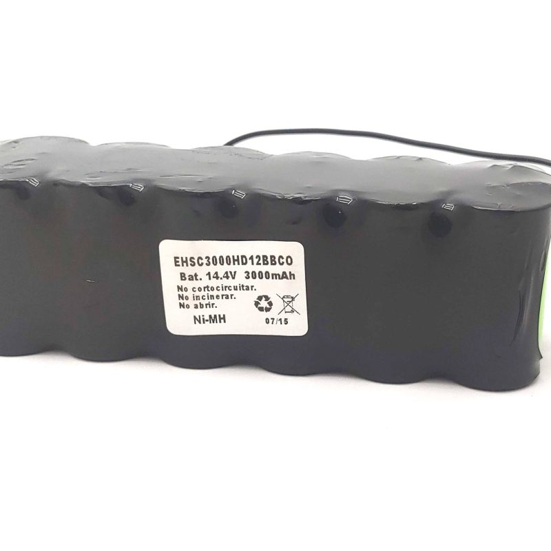 Bateria 14,4Vdc 3000mA NIMH RC14x12 con cables