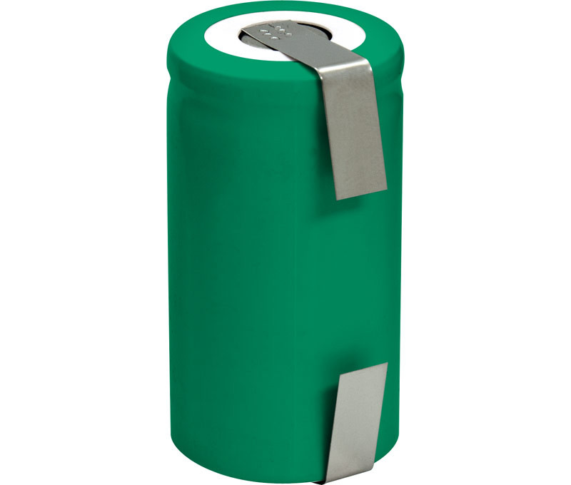 Bateria Ni-Mh MiniR14 SC 1.2v 3300mA Terminales Soldar