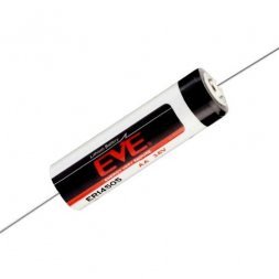 Pila Litio ER14505 3,6V 2700mA Terminales Hilos 14505