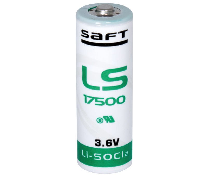 Pila Litio LS17500 SAFT 3,6V 3600mAh 17x50mm 17500
