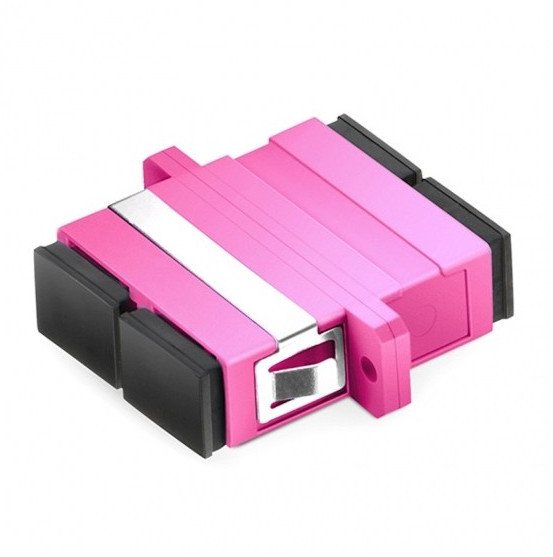 Adaptador Fibra Optica SC/UPD MultiModo OM4 DUPLEX