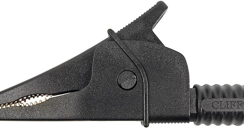 Pinza Cocodrilo Aislado 20Amp 1KV color NEGRO