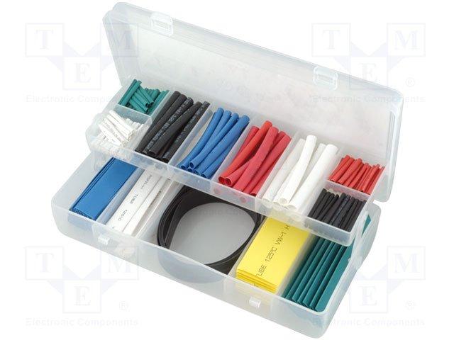 Tubo TermorretrÃ¡ctil Varias medidas/colores Caja (171uds.)