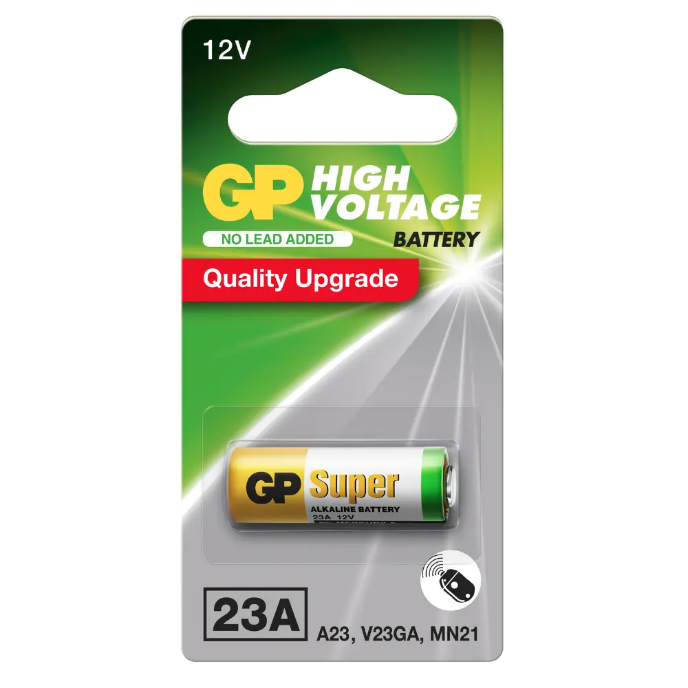 PILA V23A Alcalina 12V GP LR23A (Blister 1 Ud.)