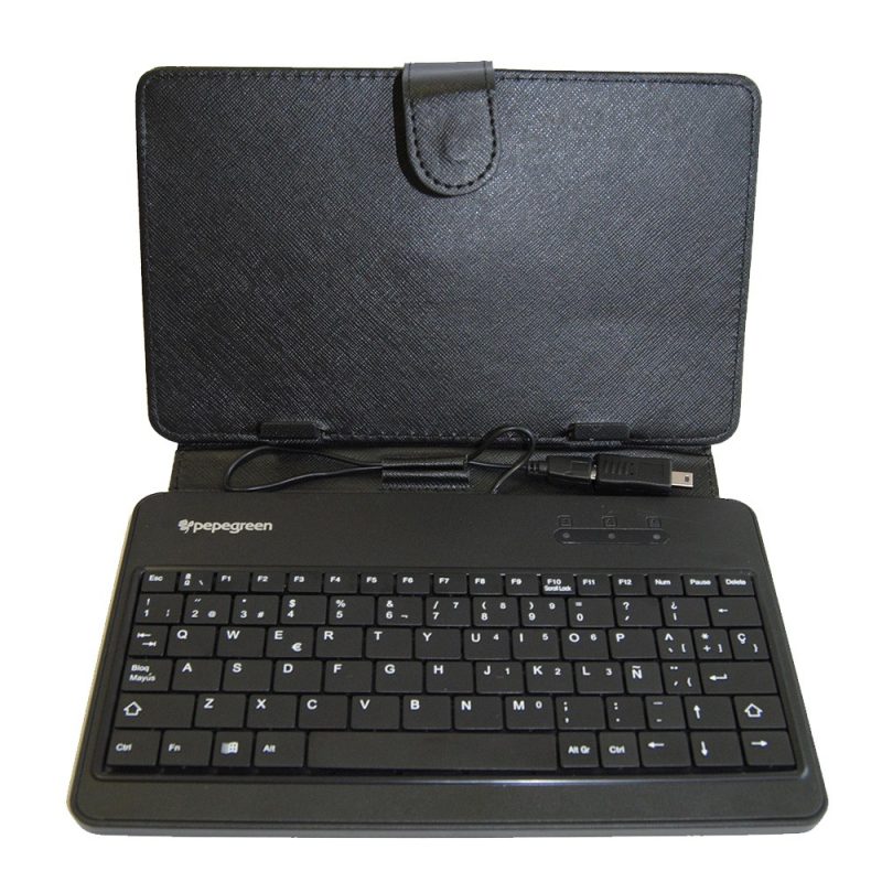 Funda Universal Tablet 10′ con Teclado USB