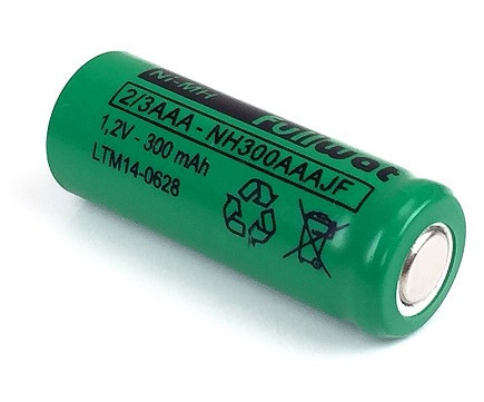 Bateria NiMh 2/3AAA  1,2V 400mAh GH-2/3AAA