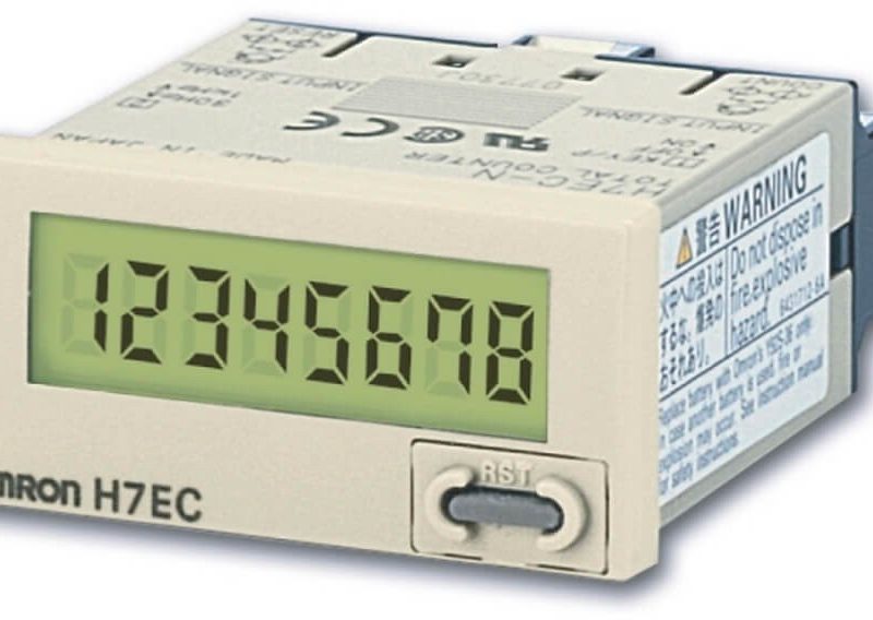 Contador Electronico Display LCD IP66 OMRON