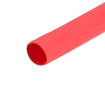 Tubo termorretráctil 13mm ROJO longitud 1m