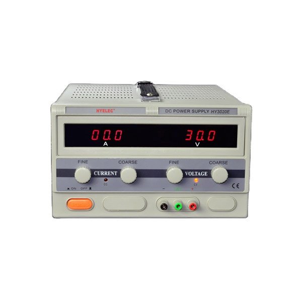 Fuente Alimentacion Digital Laboratorio 0-30Vdc 0-20Amp HYELEC