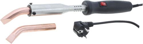 Soldador Tipo Martillo 200W punta Curva Cobre C/Int.