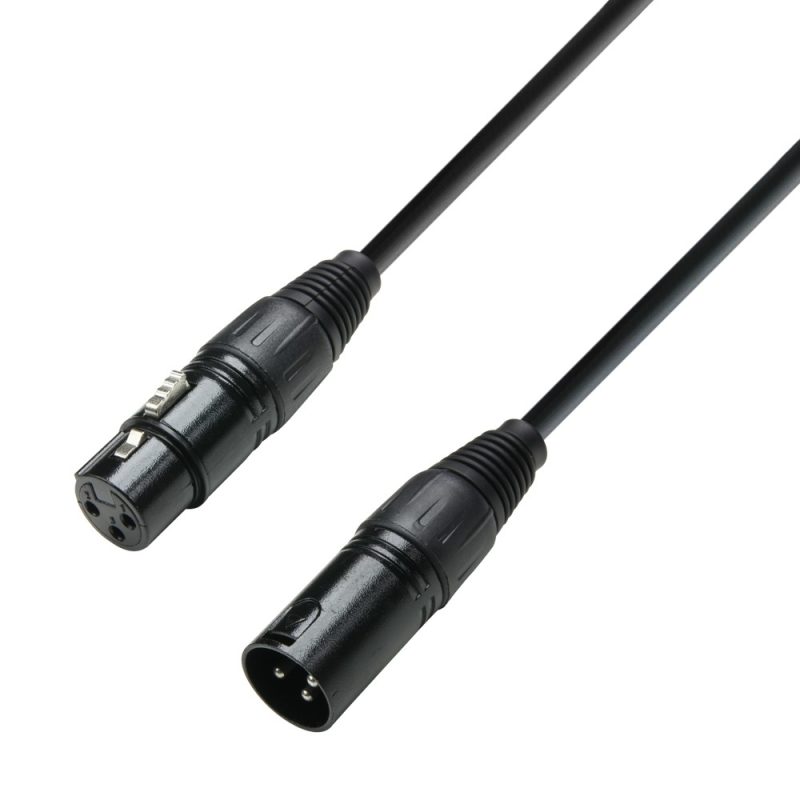 Cable DMX XLR Macho 3P a XLR Hembra 3P  3m