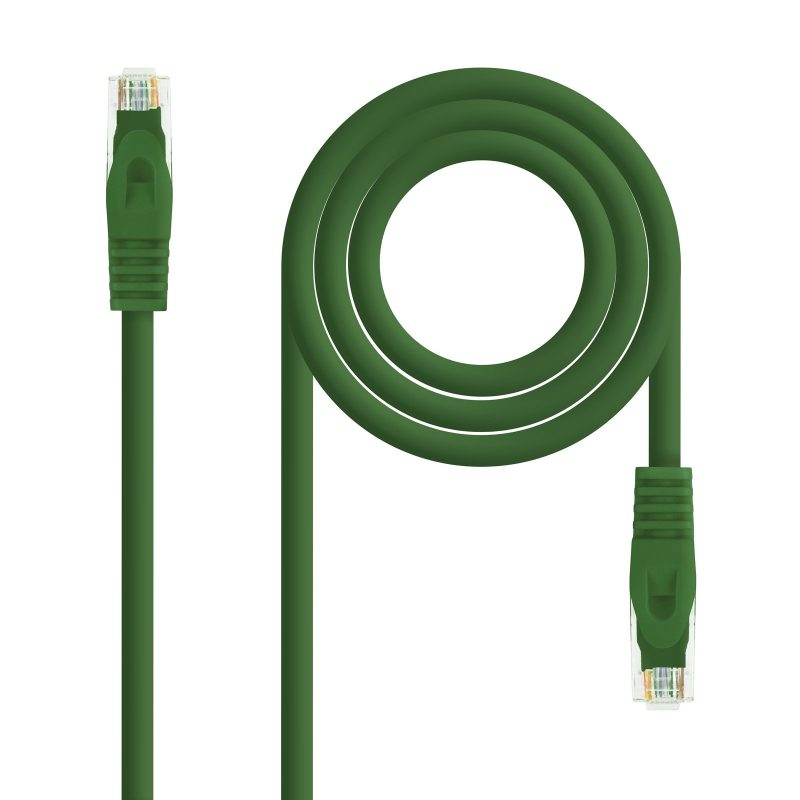 Latiguillo RJ45 Cat6a UTP CU LSZH 0,5m VERDE