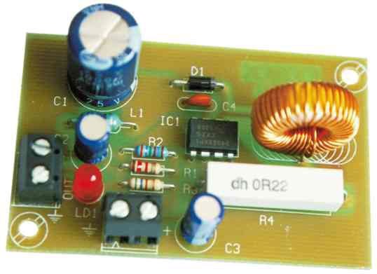 Convertidor inversor CC-CC -15V 100mA de5a12V