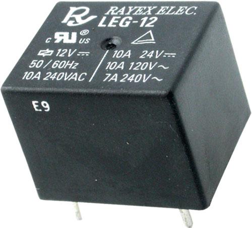 Rele 12Vdc 1Cto. Conmutado 10A/120Vac SPDT